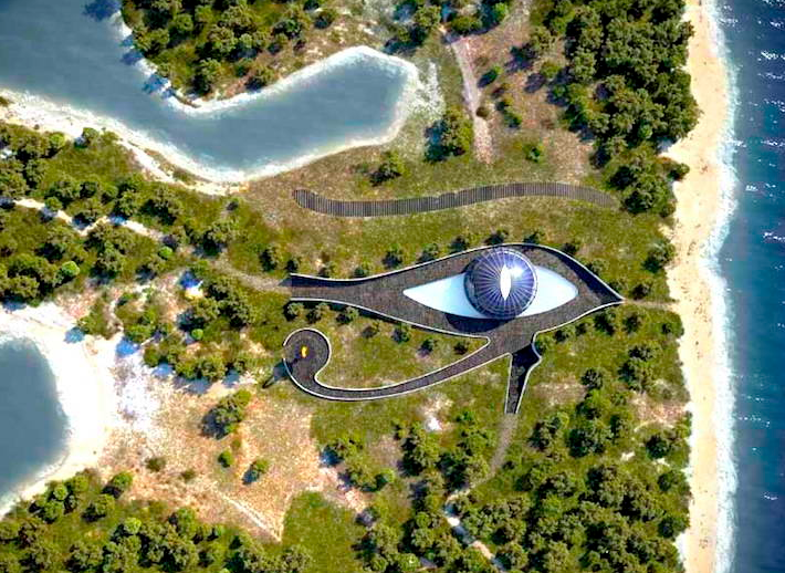 Вилла Глаз Гора сверху. Фото из Яндекса