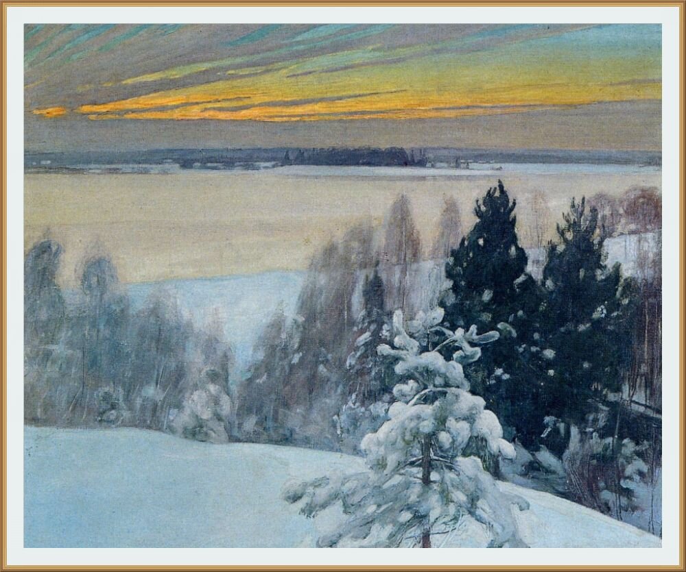    / Pekka Halonen  (, 1865-1933).   , 1899 