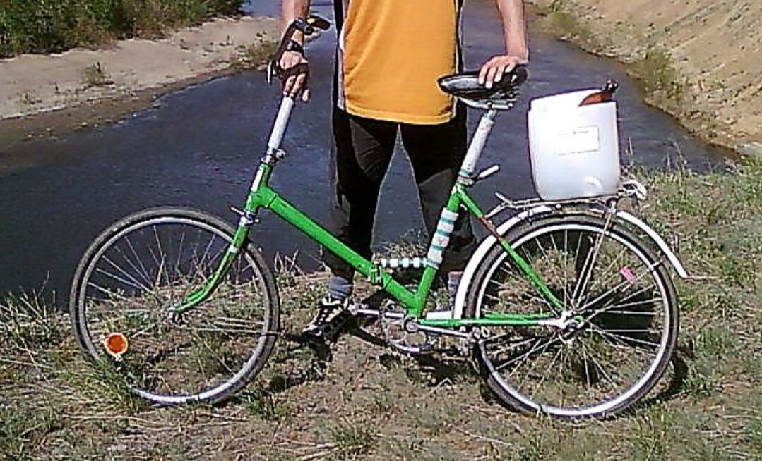 Основной рабочий велосипед.