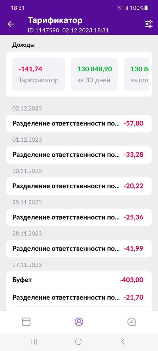 разделение ответственности по шк
