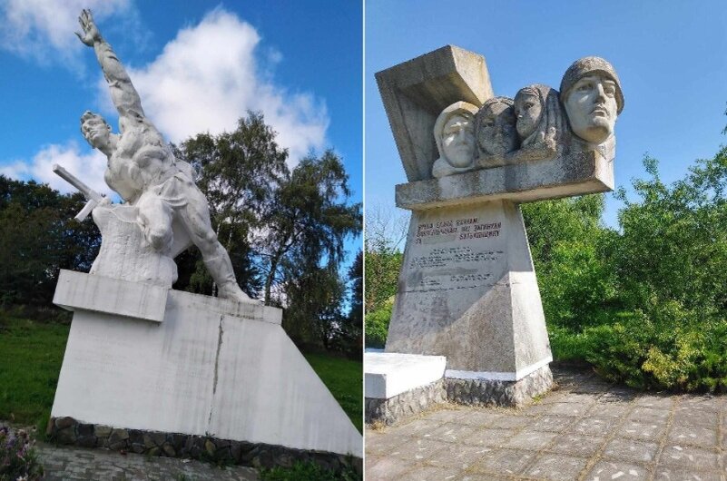    Жители Ивано-Франковской области отказались сносить советские памятники, а запорожские депутаты переименовали улицу Лизы Чайкиной в честь бандеровца