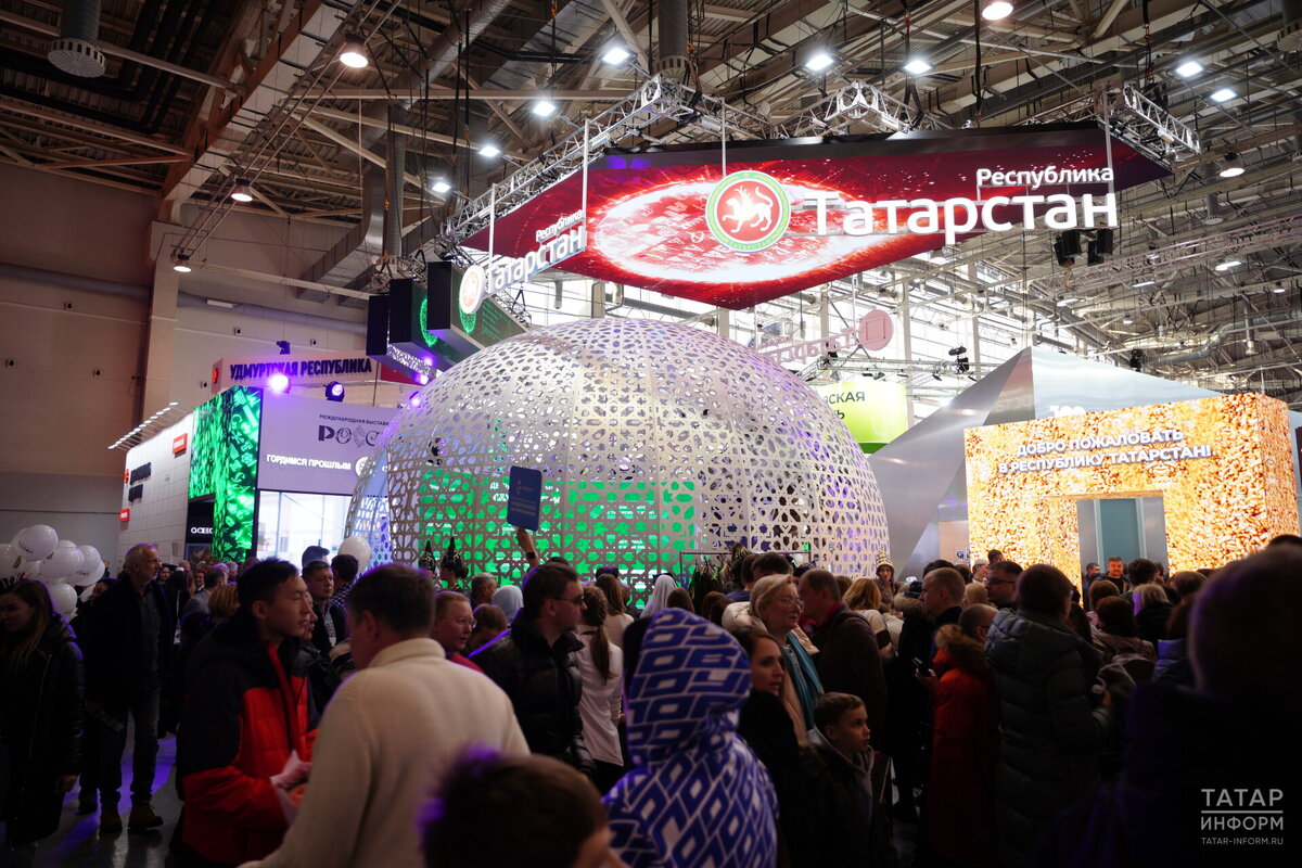 Сегодня на выставке-форуме «Россия» в Москве проходит масштабное мероприятие – День Республики Татарстан. Фото: © Владимир Васильев / «Татар-информ»