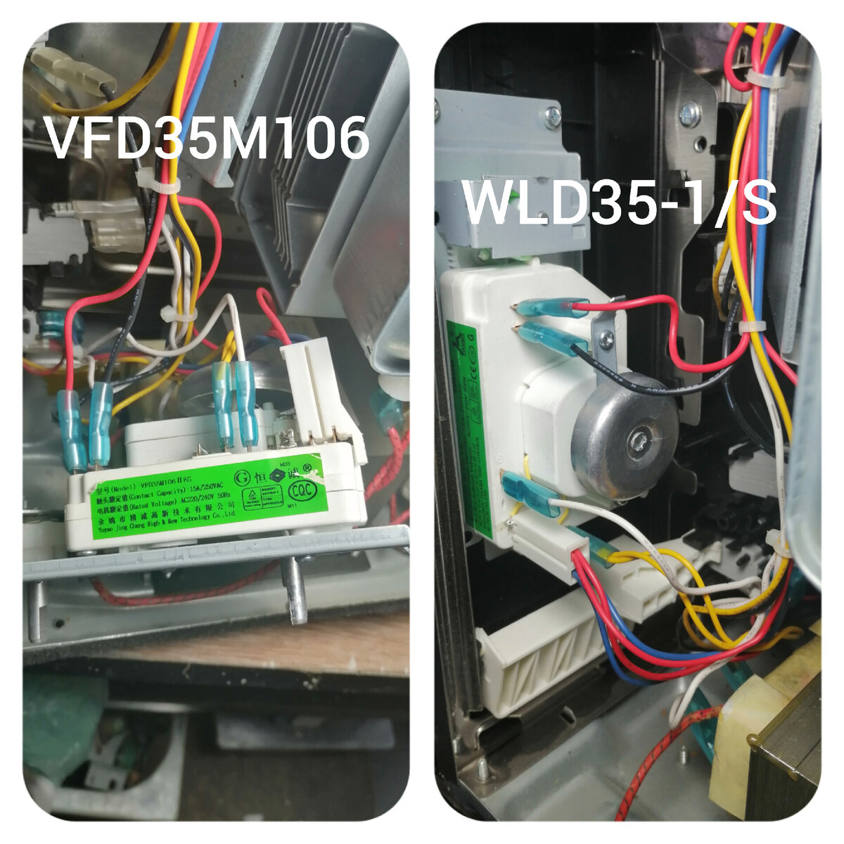 Электромеханический таймер микроволновки WLD35-1/S Вместо VFD35M106IIEG  подойдёт или нет | Ремонт бытовой техники | Дзен