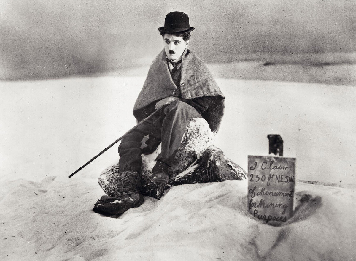 Кадр из фильма «Золотая лихорадка» (The Gold Rush)