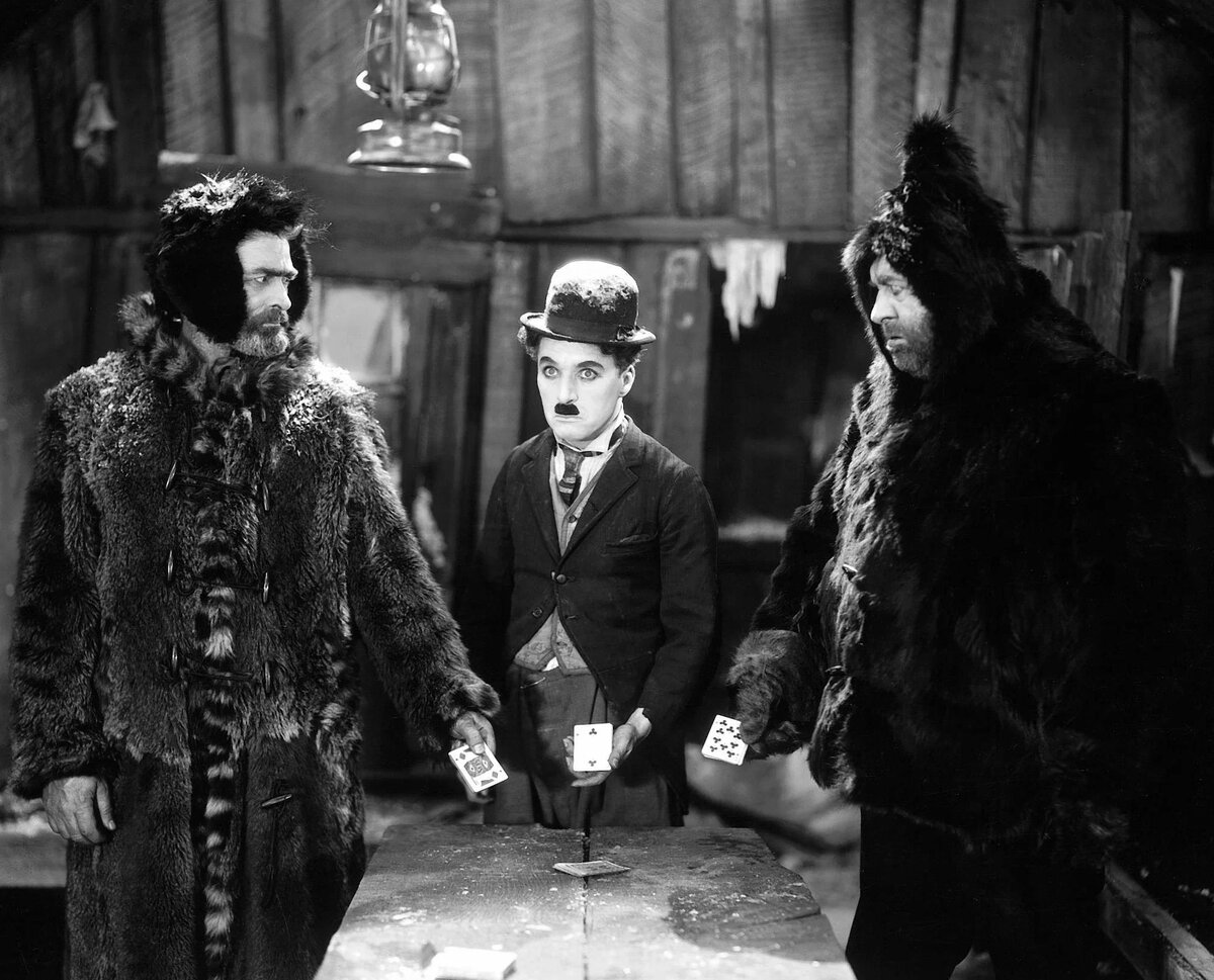 Кадр из фильма «Золотая лихорадка» (The Gold Rush) 