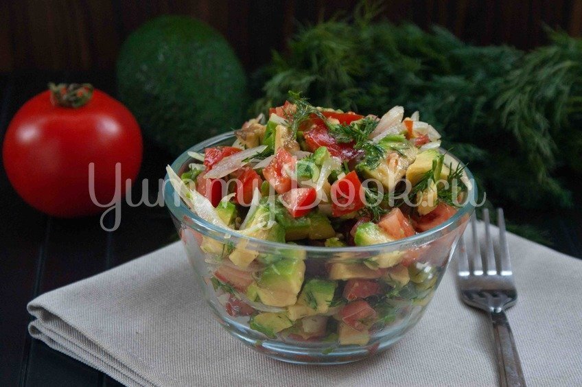 Греческий салат .