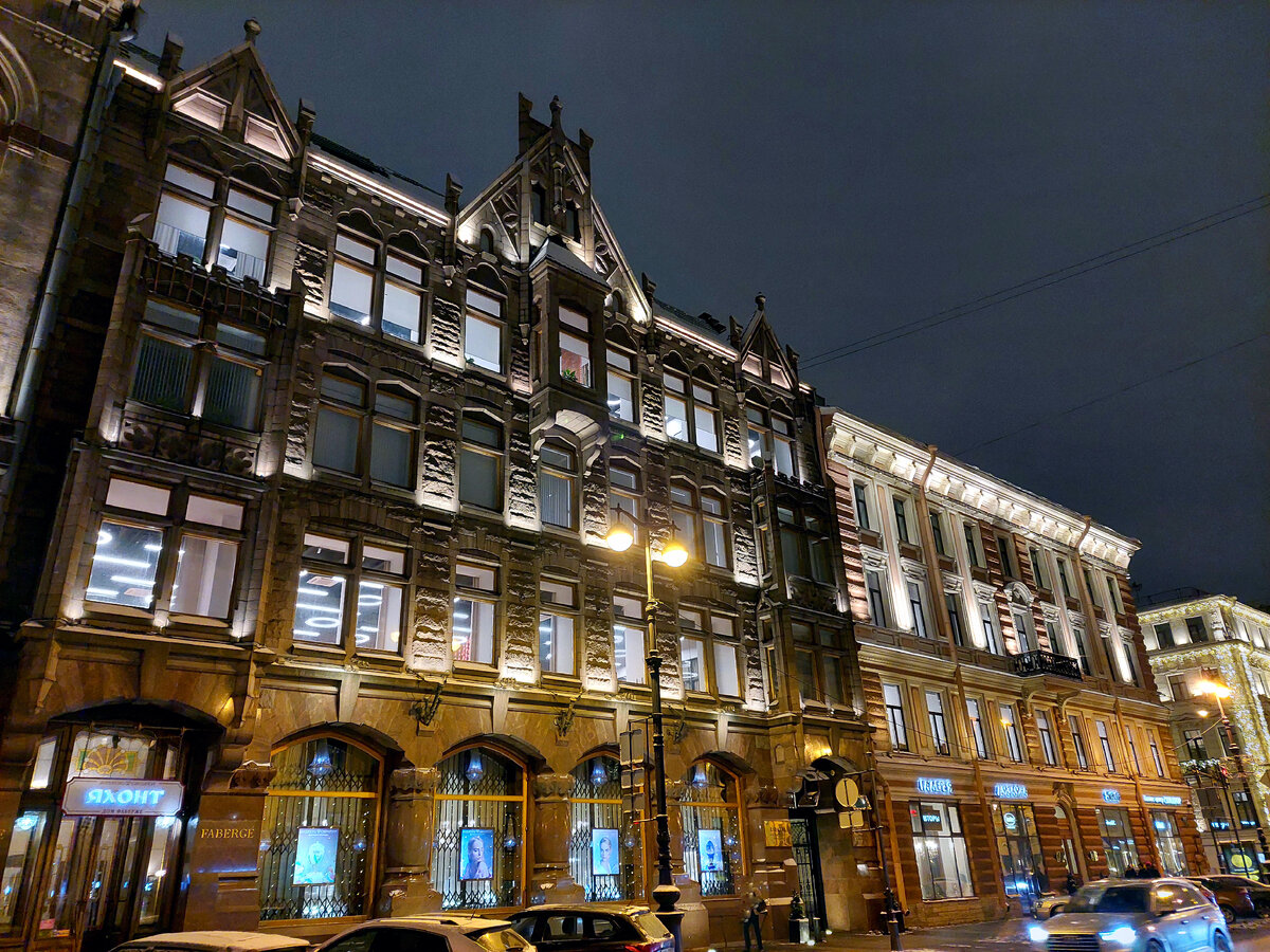 Дом на Большой Морской, где жила семья Карла Фаберже до 1917 года ...