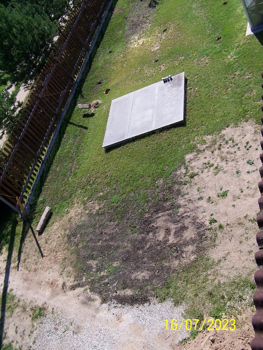 Свободное место под бурение.