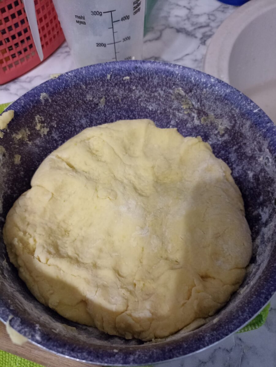 Картофельное тесто. Фото автора.