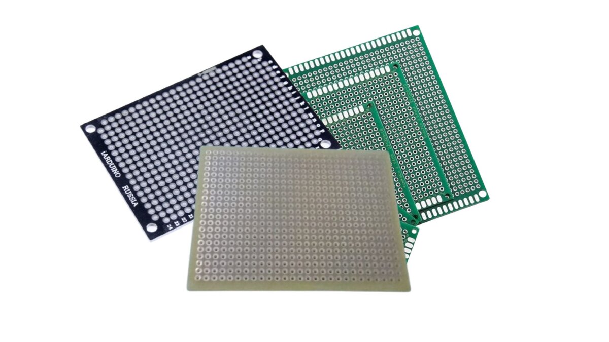 На таких платах можно быстро собрать схему | Самоделки от любителя | Дзен