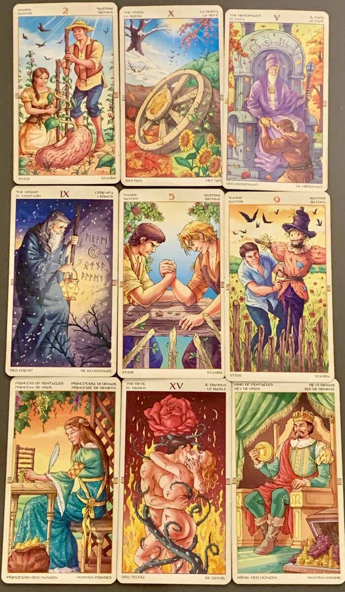 Таро Колесо Года