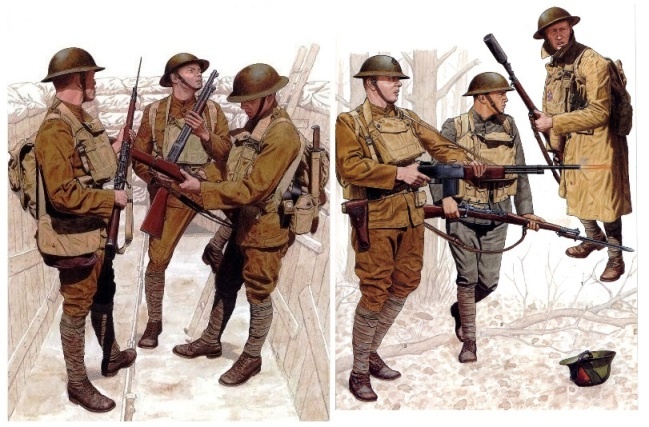 1МВ. Винтовки армии США