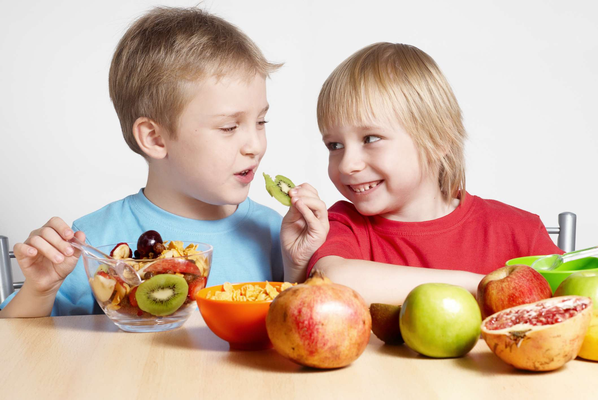 Здоровое питание детей 7 лет
