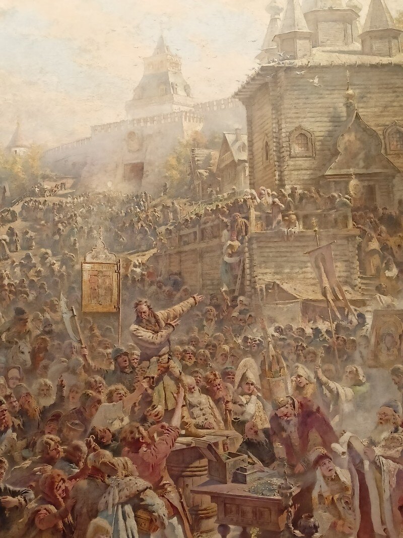 Константин Маковский. Воззвание Минина.