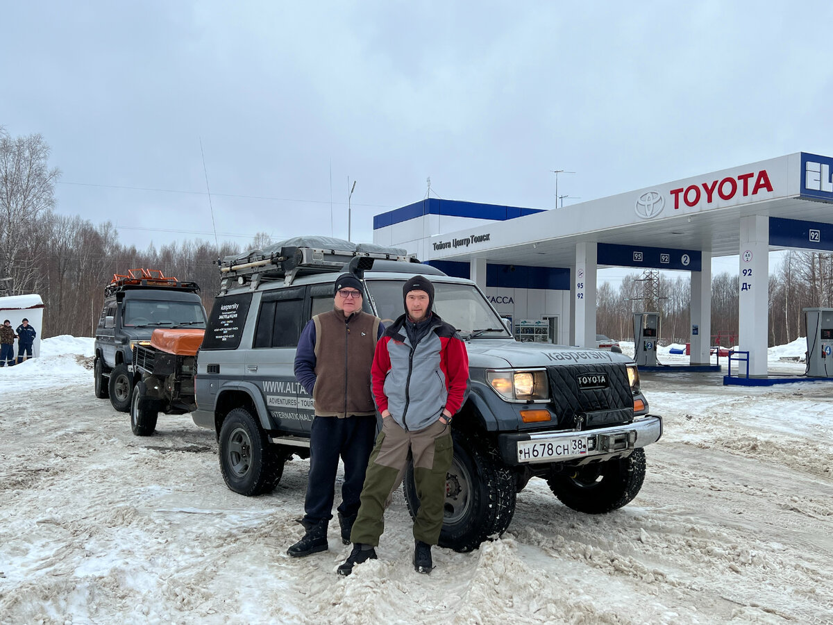 На одной из АЗС на трассе в Томск