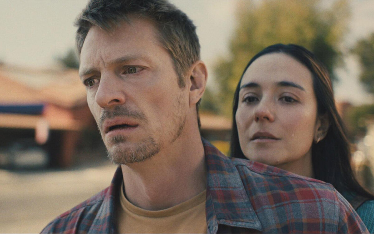 Кадр из фильма «Немая ярость», реж. Джон Ву, 2023