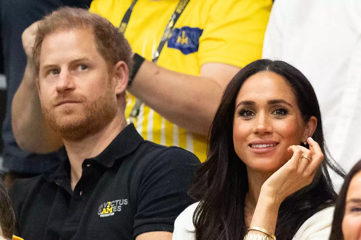 Принц Гарри и Меган Маркл в сентябре 2023 года.  