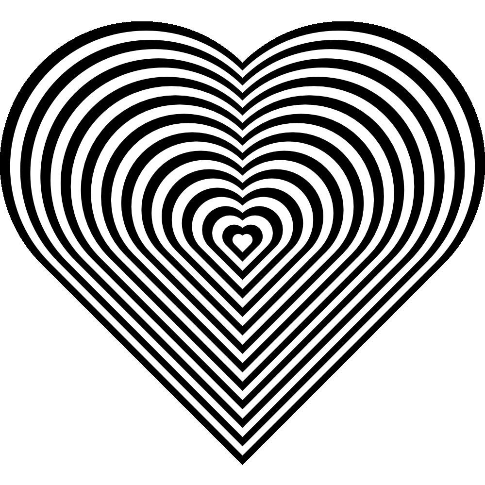 Много сердец. Картинка из интернета.