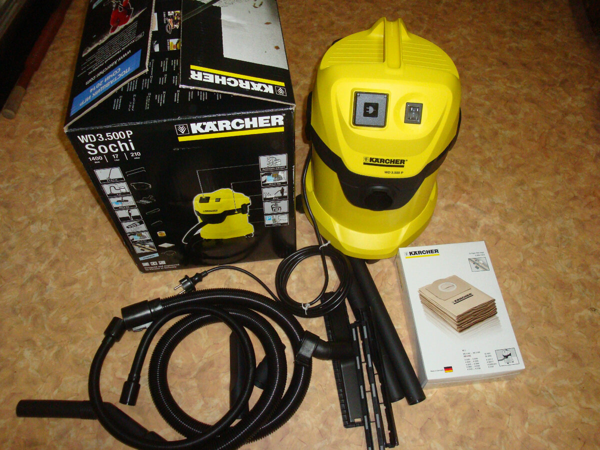 Хозяйственный пылесос Karcher WD 3.500