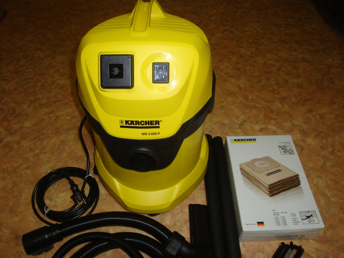 Хозяйственный пылесос Karcher WD 3.500