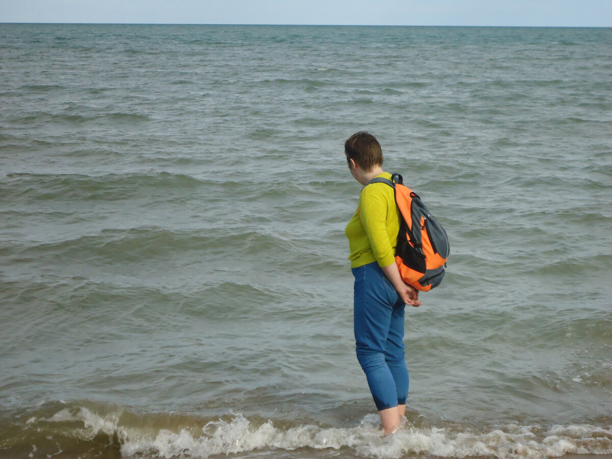 На море в Махачкале