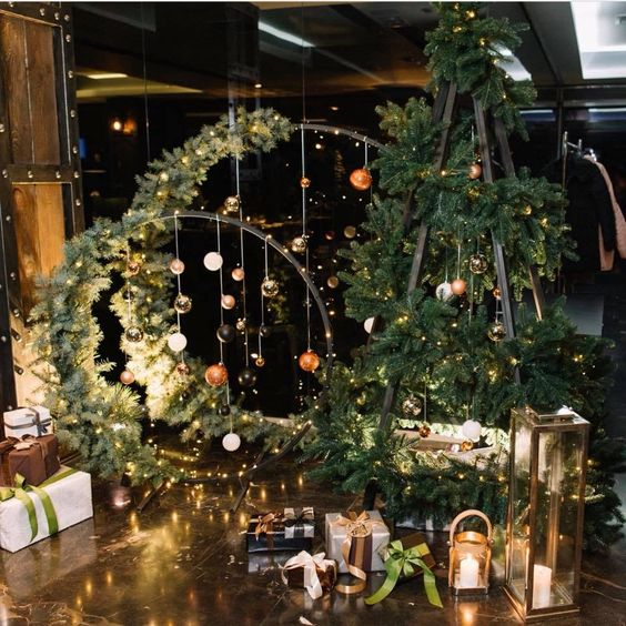 Новый год в теплых огнях