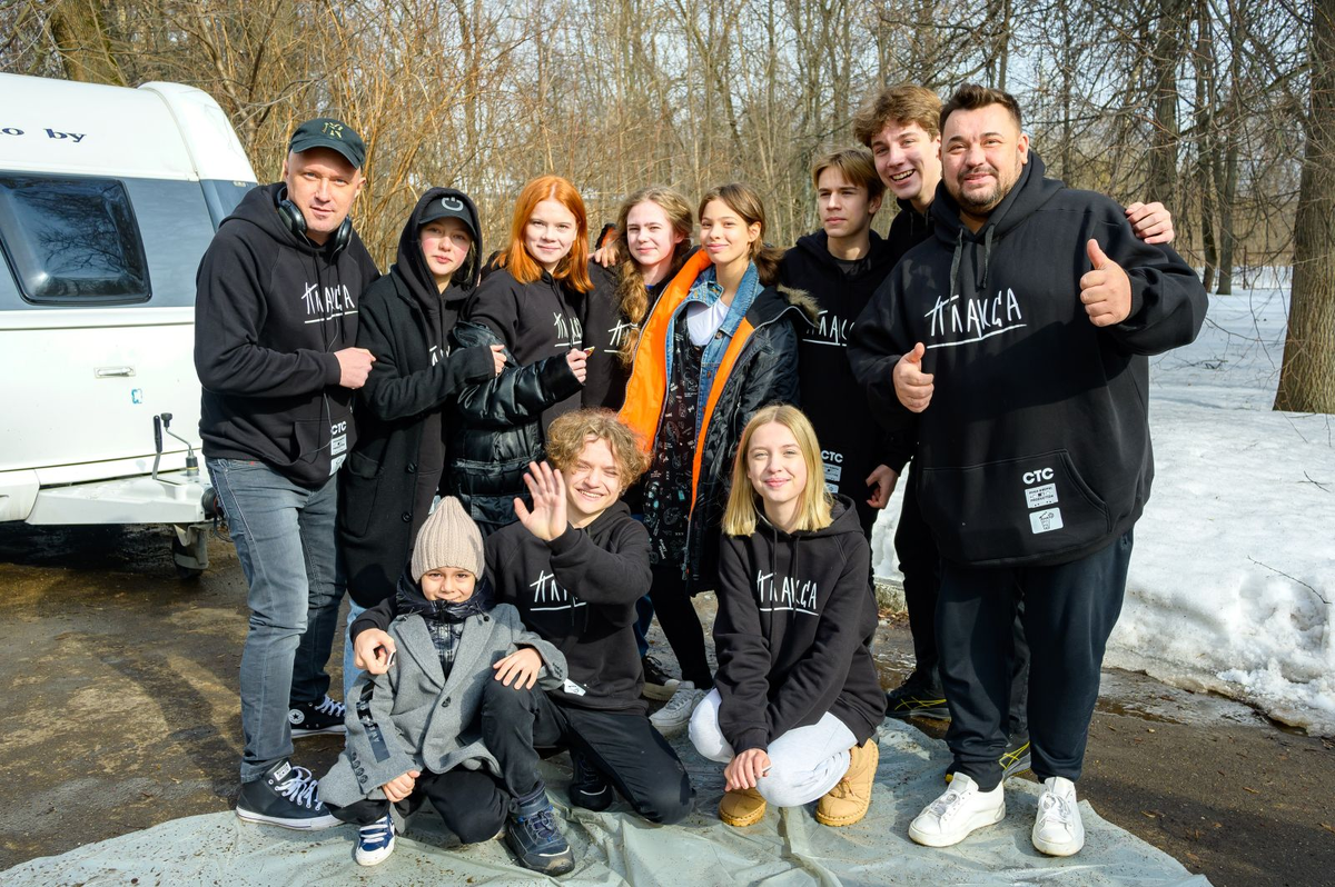 Кадр со съемок