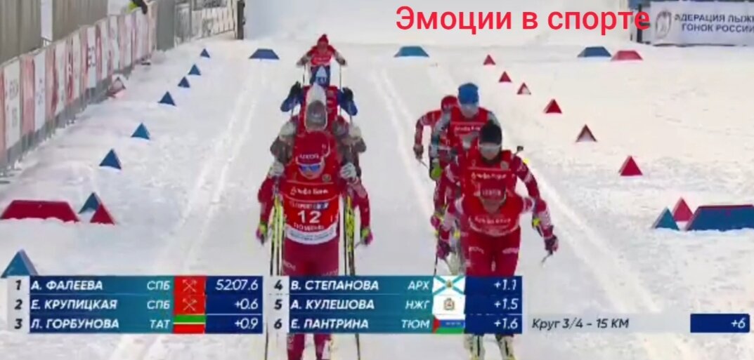 Пелотон на отсечке 15 км