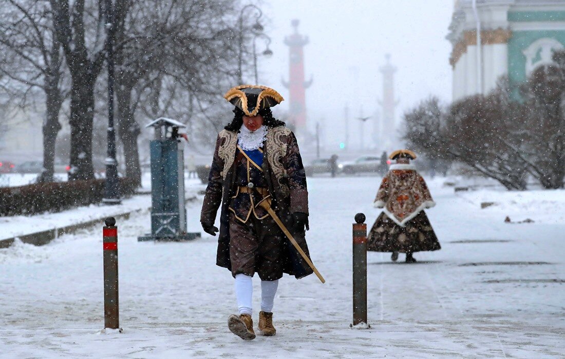 Центр Питера 27 ноября. Источник: Интерфакс