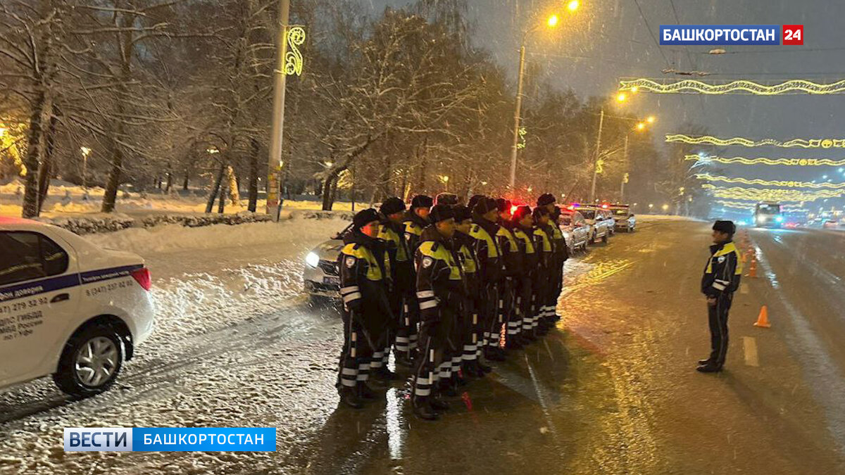   В Уфе сотрудники ГИБДД задержали 11 пьяных водителей