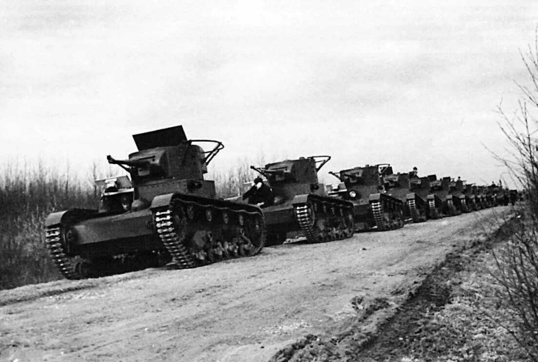 Самые массовые предвоенные танки