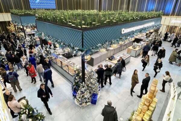 Рыбный рынок в Москве занял два этажа