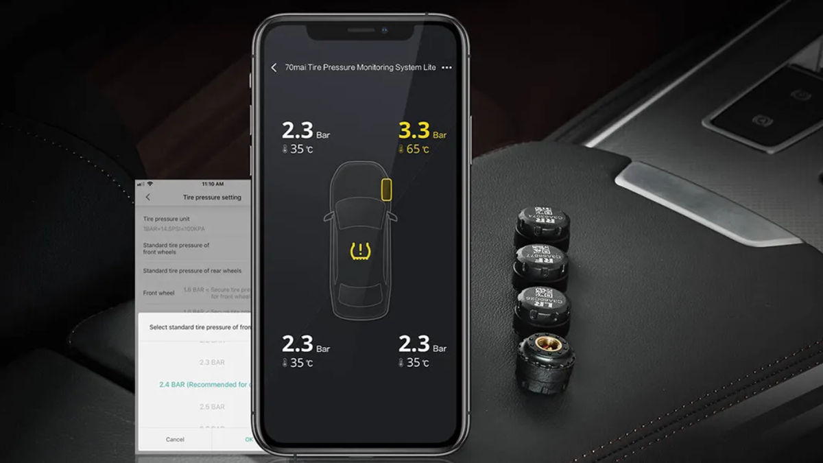 Xiaomi 70mai External TPMS Sensor | 4.Auto | Дзен