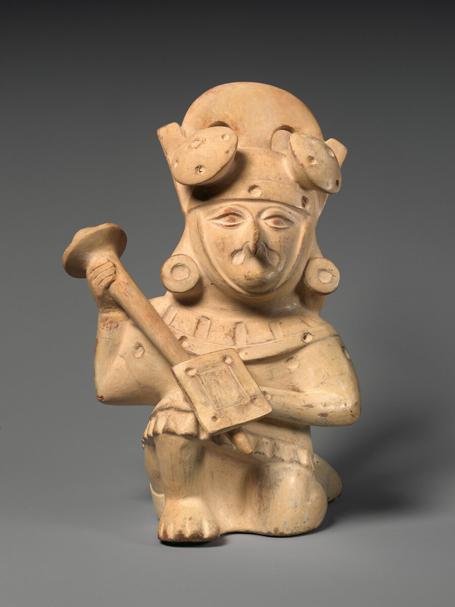 Керамика индейцев мочика, около 6 века. Metropolitan Museum, Open Access Public Domain 