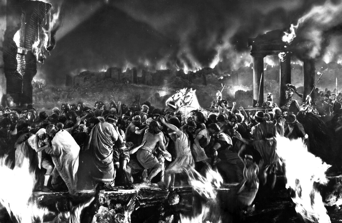 Кадр из фильма «Гибель Помпеи» (The Last Days of Pompeii) 