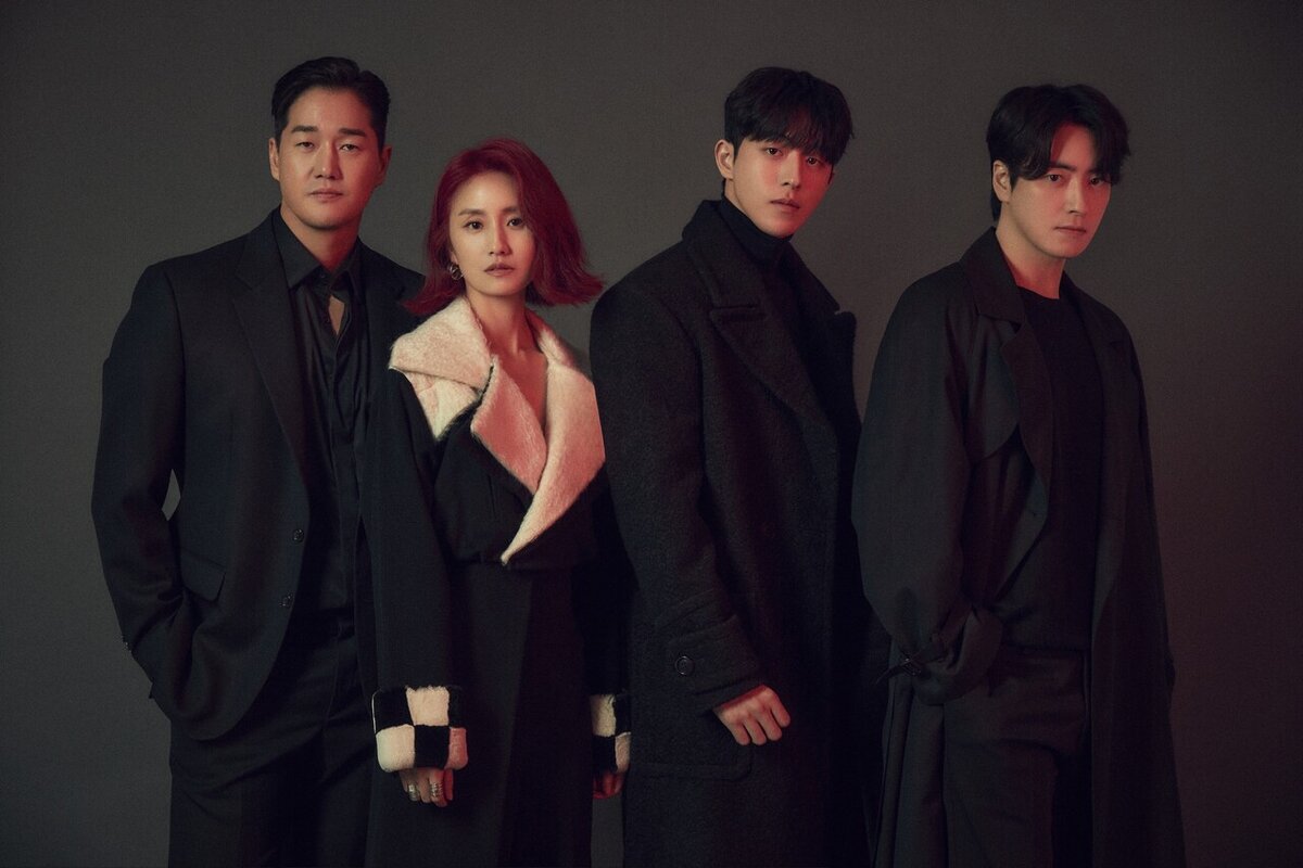 Фотосессия главных героев дорамы "Линчеватель"