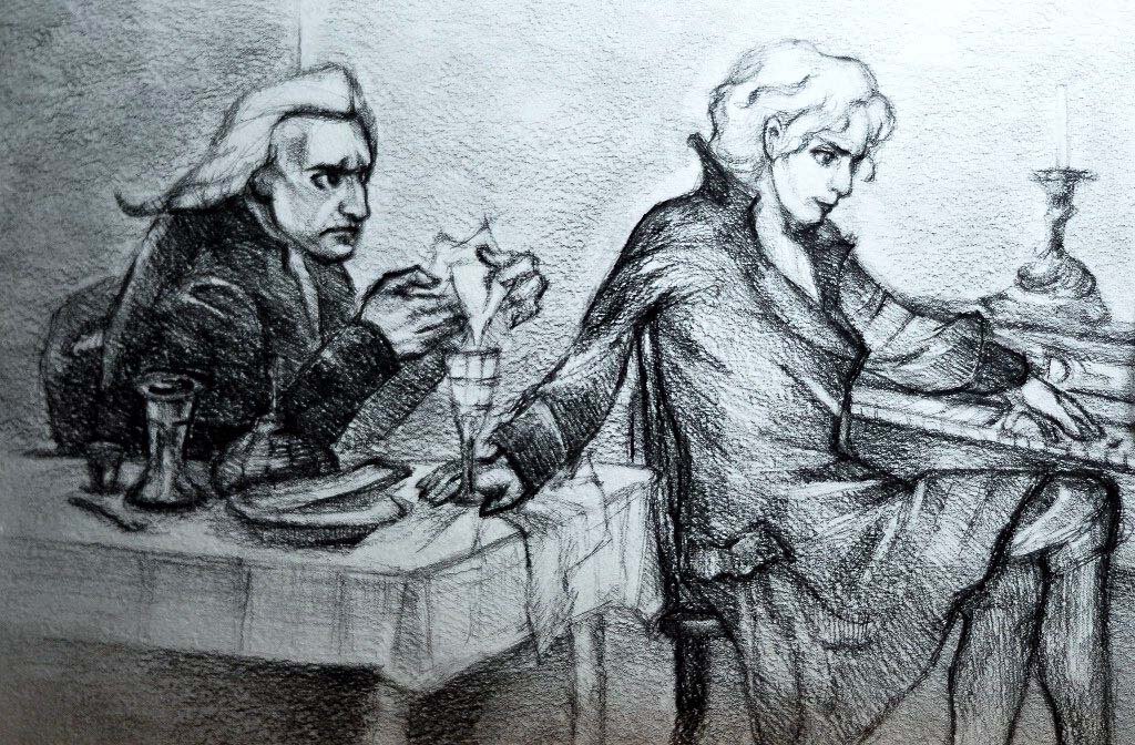 Моцарт и Сальери