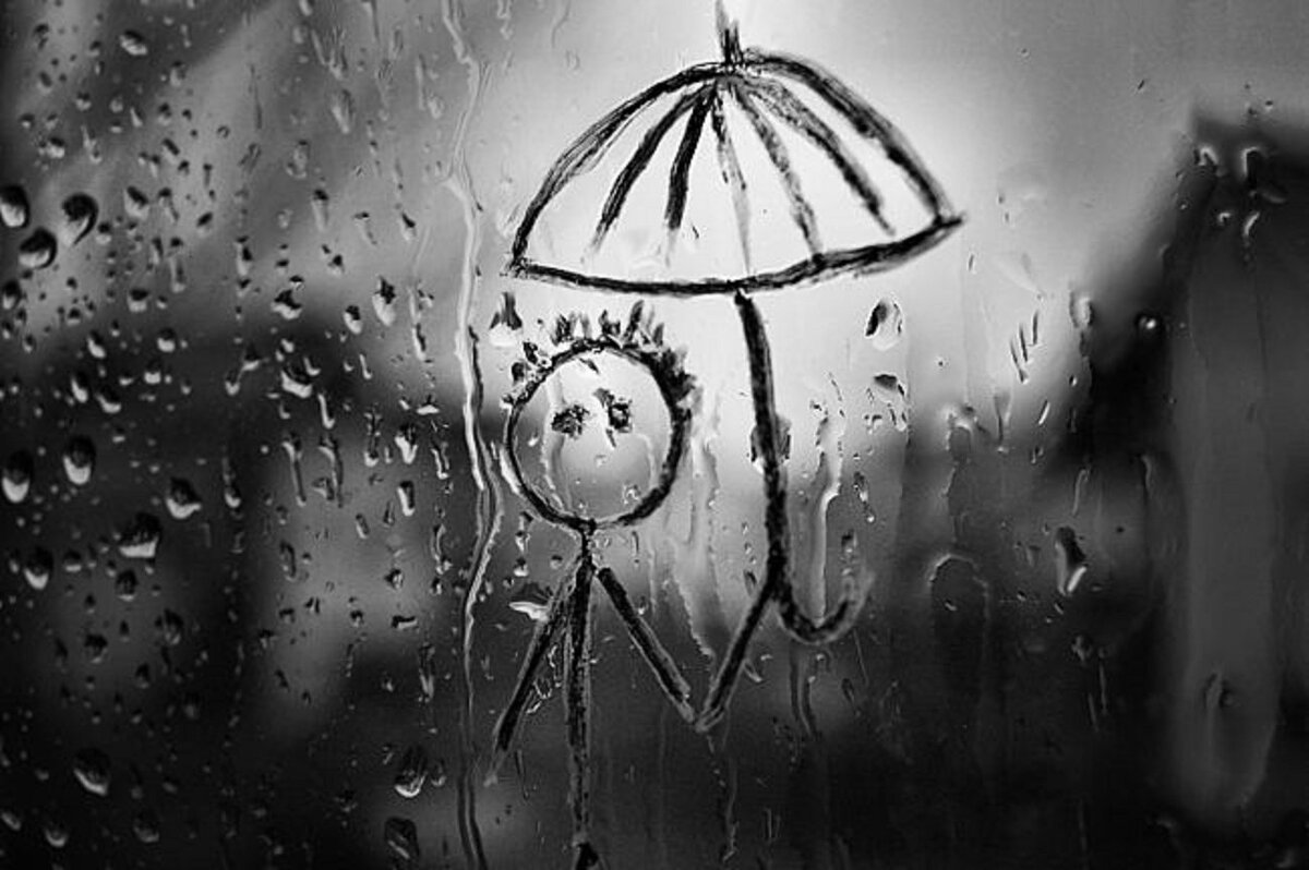 Депрессивный дождь. Дождь одиночество. Грустный дождь. Грустные картинки.