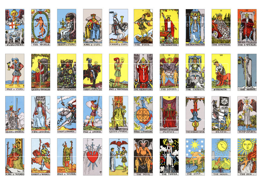 Полная колода карт Таро