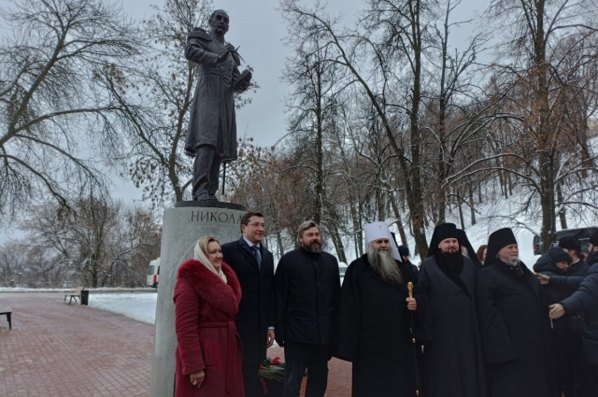    Памятник Николаю I официально открыли в нижегородском Александровском саду