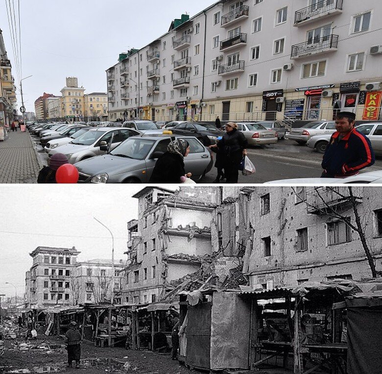 Точное время в грозном сегодня. Площадь минутка Чечня 1995. Проспект Орджоникидзе Грозный 1995. Грозный в 2000 и сейчас. Улица Маяковского Грозный 1995.