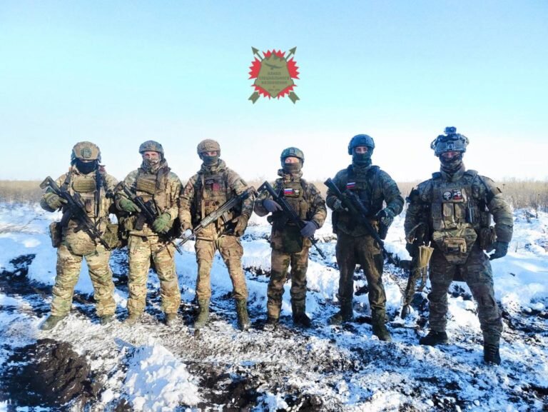 Военнослужащие разведывательного подразделения Вооруженных сил России, действующие на Купянском направлении Фото: @ok_spn