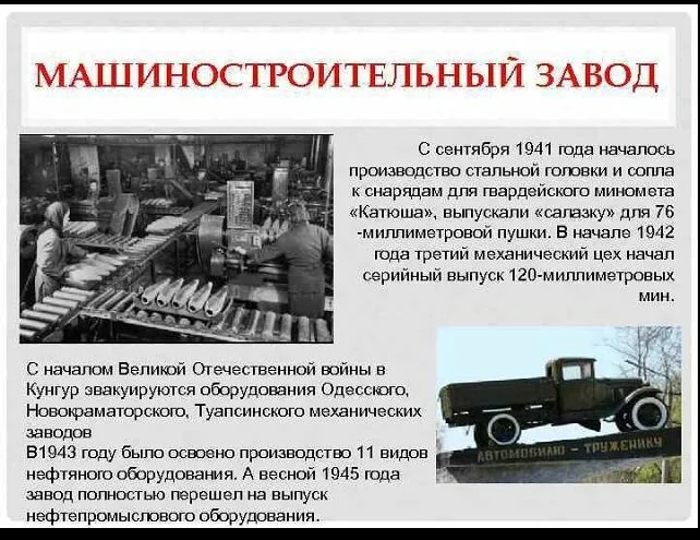 Название проекта о предприятиях в годы войны