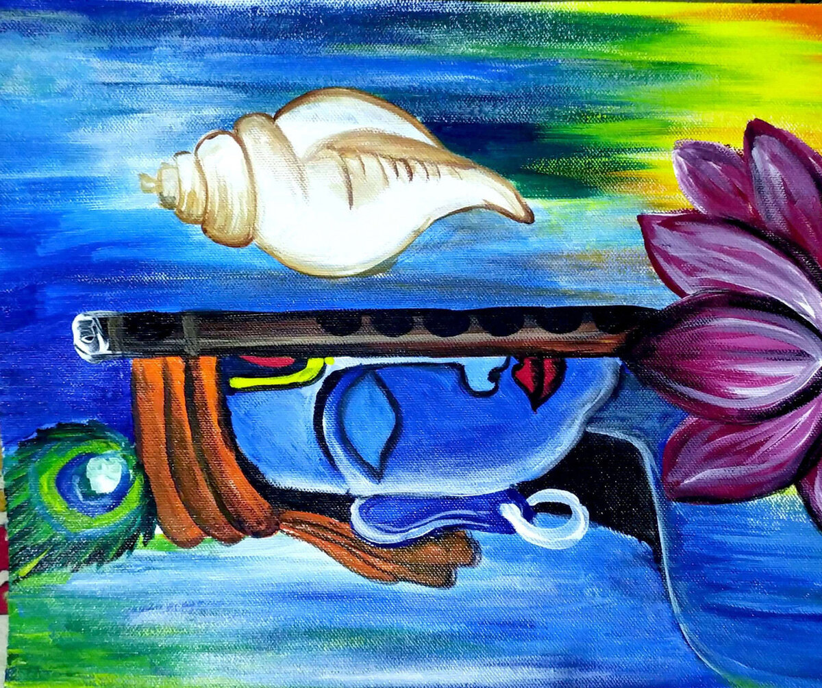 Кришна с Шанкхой. Фото: fizdi.com