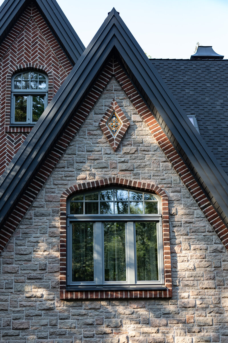 Загородный дом в стиле Тюдор. Архитектор Насонова Анна