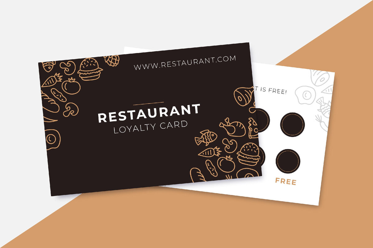 Лояльность для ресторана. Визитка ресторана. Карта лояльности ресторана. Ресторанные визитки. Визитка кафе.