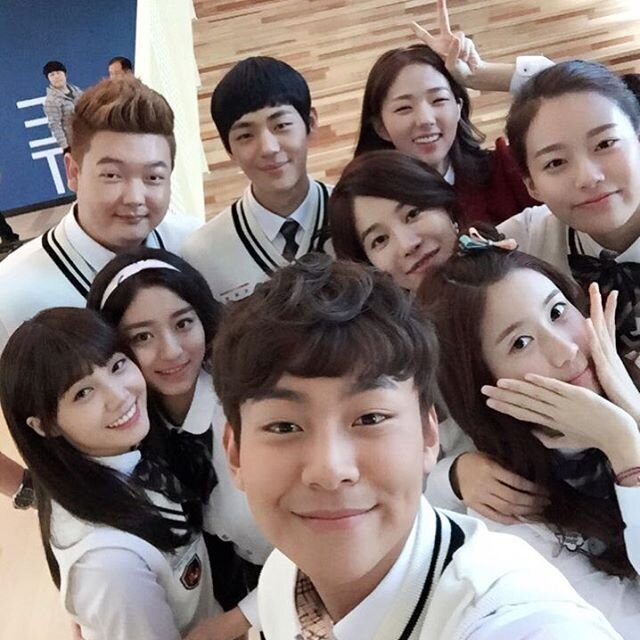 Кадр со съемок дорамы