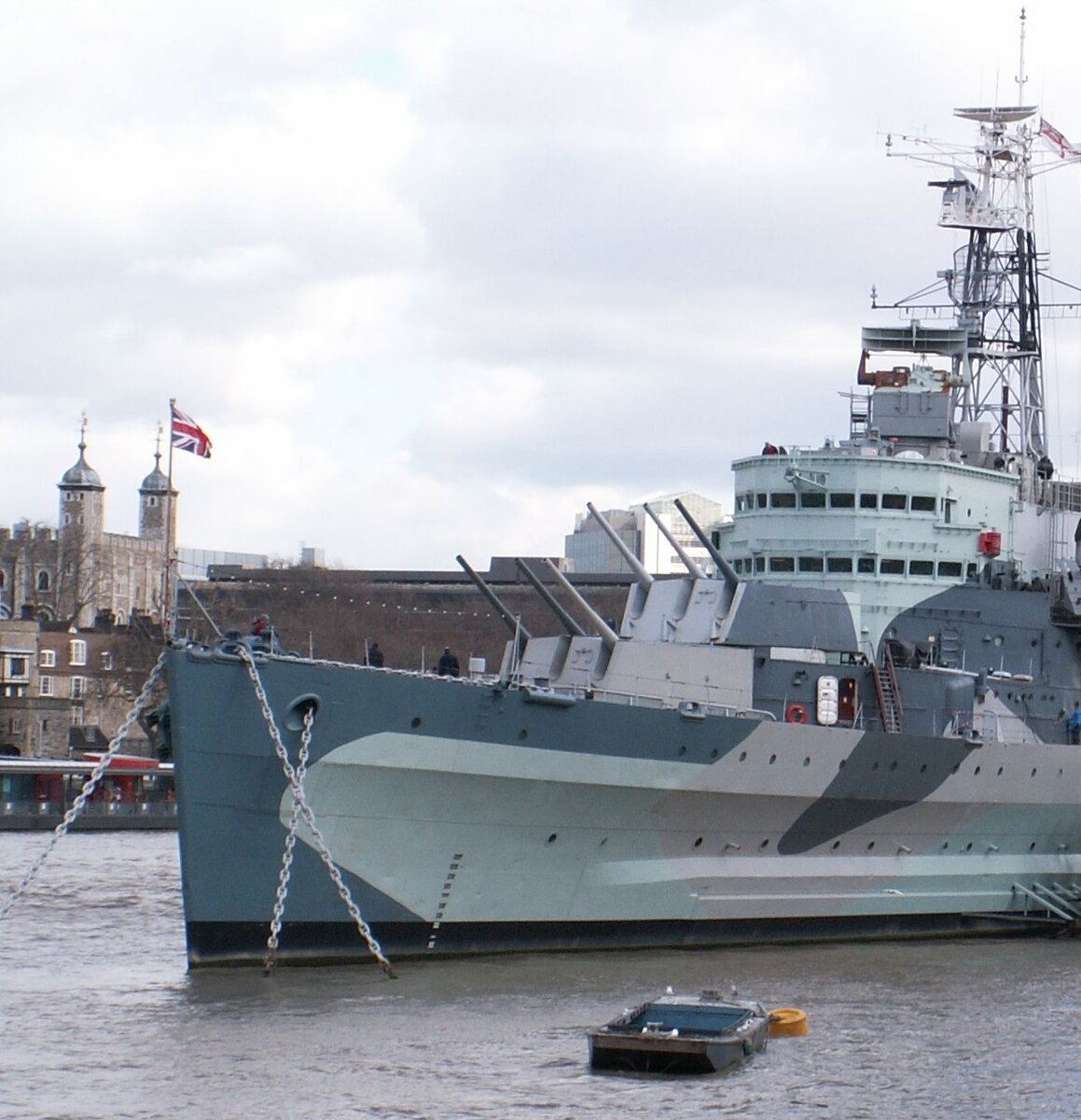 Легкий крейсер "Белфаст", наши дни