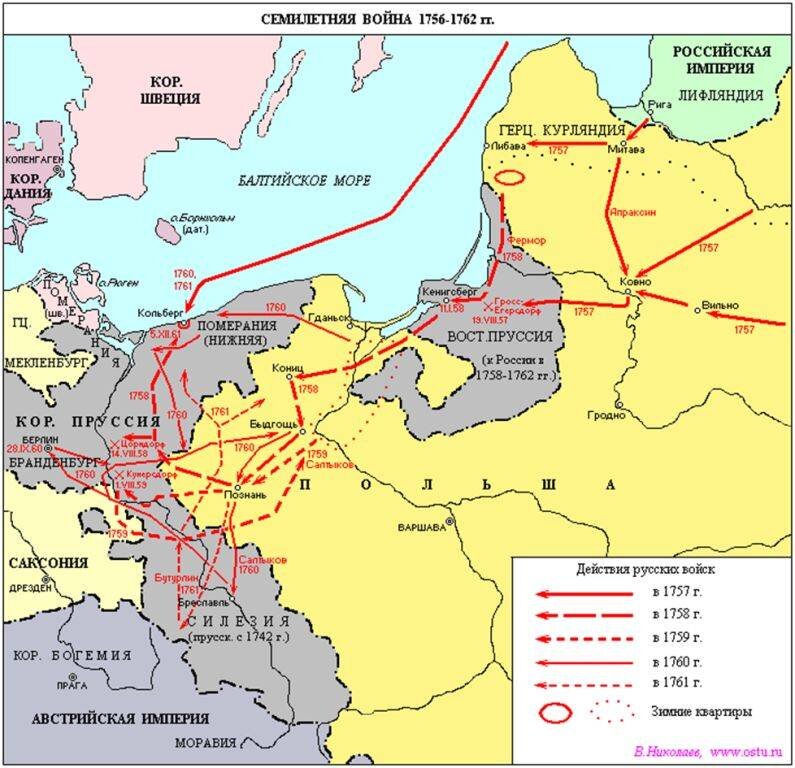 Опираясь на материал учебника определите какие страны принимали участие в семилетней войне карта гдз