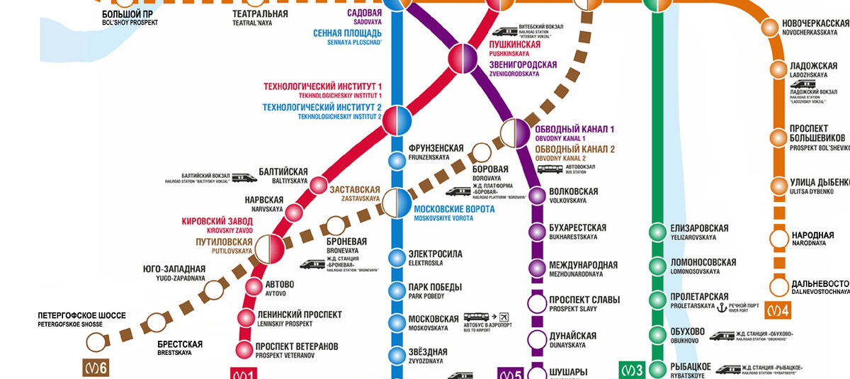 Карта метро спб санкт петербург 2024